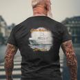 Implications Open Waters No Rules Men's T-shirt Back Print Gifts for Old Men