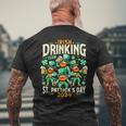 Irish Drinking Team Irish Beer Lovers St Patrick's Day 2024 Men's T-shirt Back Print Gifts for Old Men