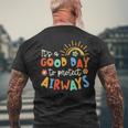 It's A Good Day To Protect Airways Respiratory Therapist Men's T-shirt Back Print Gifts for Old Men