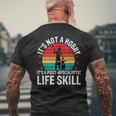 It's Not A Hobby Forging Forge Anvil Blacksmith Dad Men's T-shirt Back Print Gifts for Old Men