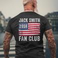 Jack Smith Fan Club Fun Summer Vintage Type Usa Red Blue Men's T-shirt Back Print Gifts for Old Men