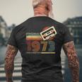 Jahrgang 1973 Retro Geburtstags Zum 51 Geburtstag T-Shirt mit Rückendruck Geschenke für alte Männer