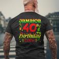 Jamaica Birthday Crew 40Th Birthday Jamaica Vacation Men's T-shirt Back Print Gifts for Old Men