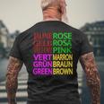 Jaune Roseert Marron T-Shirt mit Rückendruck Geschenke für alte Männer