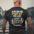 Je Ne Suis Pas Parf Ait Mais Je Suis Supporter Rochelais T-shirt imprimé au dos Cadeaux pour les vieillards