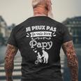 Je Peux Pas Je Vais Etre Papy Futur Grand-Père T-shirt imprimé au dos Cadeaux pour les vieillards
