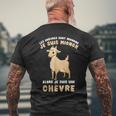 Je Suis Mignon Je Suis Une Chèvre T-shirt imprimé au dos Cadeaux pour les vieillards