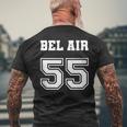 Jersey Style Bel Air 55 1955 California Vintage Muscle Car Men's T-shirt Back Print Gifts for Old Men