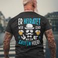 Jga Stag Party Polter Evening T-Shirt mit Rückendruck Geschenke für alte Männer