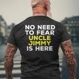 Jimmy Uncle Family Graphic Name Men's T-shirt Back Print Gifts for Old Men