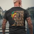 Junenth History Ahne 1776 Afrikanische Freiheit Königin T-Shirt mit Rückendruck Geschenke für alte Männer