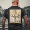 Karussellpferd T-Shirt mit Rückendruck Geschenke für alte Männer