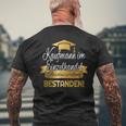 Kaufmann Im Einzelhandel I Prüfung Bestanden Ausgelernt T-Shirt mit Rückendruck Geschenke für alte Männer