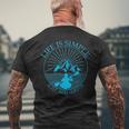 Kayaking Life Is Simple Add Water Kayak Men's T-shirt Back Print Gifts for Old Men