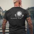Kazakhstan Eagle T-Shirt mit Rückendruck Geschenke für alte Männer