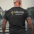 Kilkenny County Celtic Cross Ireland 2022 Gaelic & Hurling Men's T-shirt Back Print Gifts for Old Men