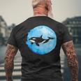 Killer Whale Orca T-Shirt mit Rückendruck Geschenke für alte Männer