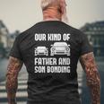 Our Kind Of Father Son Bonding Auto Enthusiast Car Dad Mens Back Print T-shirt Gifts for Old Men