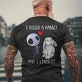 I Kissed A Rabbit And I Liked Is Men's T-shirt Back Print Gifts for Old Men
