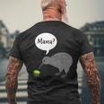 Kiwi Bird Kiwi Fruit New Zealand T-Shirt mit Rückendruck Geschenke für alte Männer