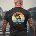 Kona Hawaii Vintage Mens Back Print T-shirt Gifts for Old Men
