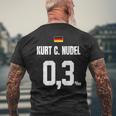 Kurt C Nudel Sauftrikot X Malle Party Trikot Deutschland T-Shirt mit Rückendruck Geschenke für alte Männer