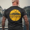 La Basketball Lover Los Angeles Basketball Men's T-shirt Back Print Gifts for Old Men