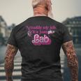 The Lab Is Everything Lab Week 2024 Men's T-shirt Back Print Gifts for Old Men