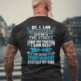As I Lay Rubber Down The Street Drag Racing Men's T-shirt Back Print Gifts for Old Men