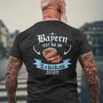 Lebakas Bayern Essen Liver Cheese S T-Shirt mit Rückendruck Geschenke für alte Männer