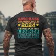 Legendeerlässt Schulgelände Abschluss Grundschule 2024 T-Shirt mit Rückendruck Geschenke für alte Männer