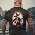 Let's Fiesta Cinco De Mayo Mexican Party Guitar Music Lover Men's T-shirt Back Print Gifts for Old Men