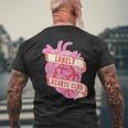 Lonely Hearts Club Broken Heart Single Women Men's T-shirt Back Print Gifts for Old Men