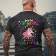 Look Out 5Th Grade Here I Come Unicorn First Day Of School Graphic Printed Casual Daily Basic Mens Back Print T-shirt Gifts for Old Men