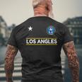 Los Angles La Soccer Team Jersey Mini Badge Ii Men's T-shirt Back Print Gifts for Old Men