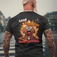 Loud Explosive & Unforgettable Diarrhea Poop Meme Men's T-shirt Back Print Gifts for Old Men
