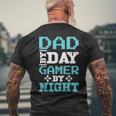 Lustiger Neuerater 2023 Erwartet Papa Papa Gamer T-Shirt mit Rückendruck Geschenke für alte Männer