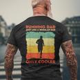 Lustiges Laufen Für Männer Papa Marathonläufer Coach Marathoner T-Shirt mit Rückendruck Geschenke für alte Männer