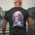 Manga Anime Esthétique Cyberpunk Techwear Harajuku T-shirt imprimé au dos Cadeaux pour les vieillards