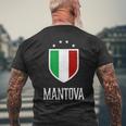 Mantova Italia Italiana Italia Camiseta Hombre Estampado Espalda Regalos para ancianos