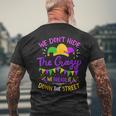 Mardi Gras Street Parade Party Men's T-shirt Back Print Gifts for Old Men