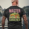 Master Gardener Gardening Men's T-shirt Back Print Gifts for Old Men