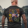 Matisse Girasolesintage Amarillo Flores Arte Pintura Camiseta Hombre Estampado Espalda Regalos para ancianos