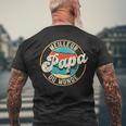 Meilleur Papa Du Monde Cadeau Papa Pour Fête Des Pères T-Shirt mit Rückendruck Geschenke für alte Männer