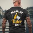 Mein Ersteratertag 1St Father's Day Father's Day Dad T-Shirt mit Rückendruck Geschenke für alte Männer