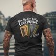 Mein Neighbor Hört Volksmusik My Neighbor Hears T-Shirt mit Rückendruck Geschenke für alte Männer