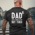 Mens Dad To Be Of 6 Kids But Tired 6Th Power Tee Mens Back Print T-shirt Gifts for Old Men