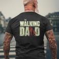 Mens The Walking Dad Cool Father's Day Mens Back Print T-shirt Gifts for Old Men