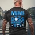 Mimi Of The Boss Birthday Boy Baby Family Party Decor Men's T-shirt Back Print Gifts for Old Men