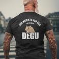 Mir Reichts Ich Geh Zum Degu Ratte T-Shirt mit Rückendruck Geschenke für alte Männer